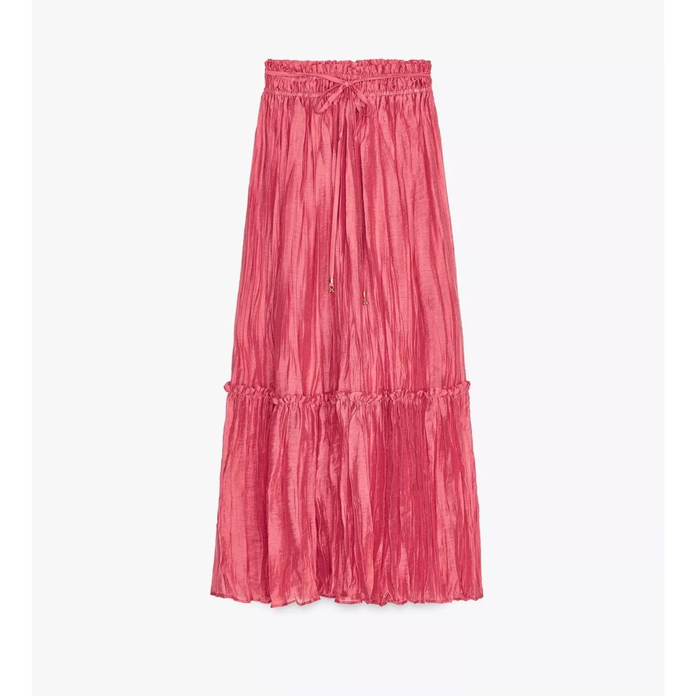 Zara Pink Maxi Skirt